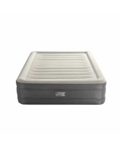 MATERASSO MATRIMONIALE GONFIABILE INTEX "TRUAIRE COMFORT PLUSH" MARRONE 152X203X46 CM - COD. 64036